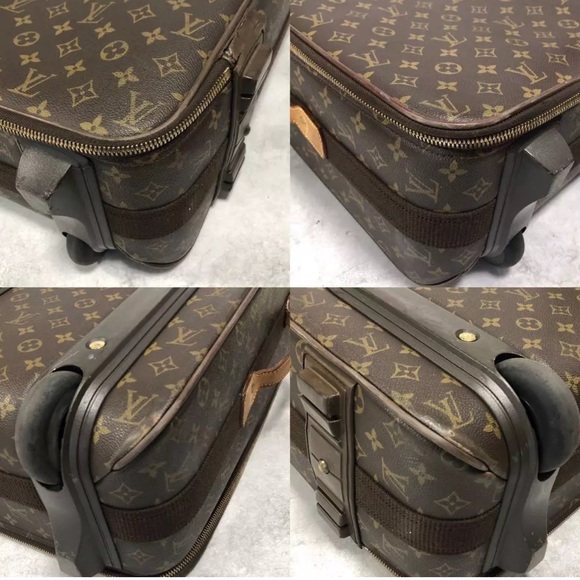 Authentic Louis Vuitton Monogram Pegase 60 Carry on travel luggage - Picture 8 of 8